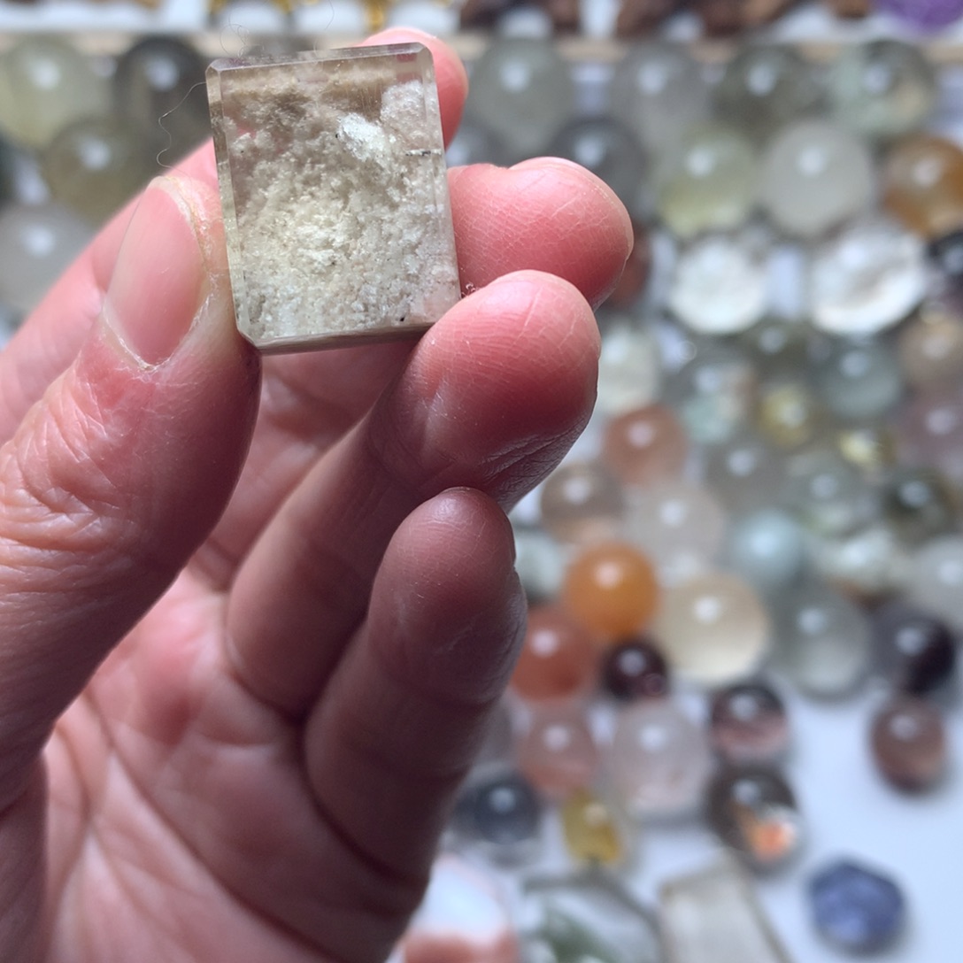 水晶珠宝半成品未镶嵌申*令