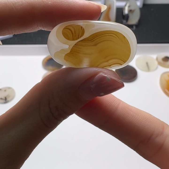 玛瑙/玉髓未镶嵌摆件