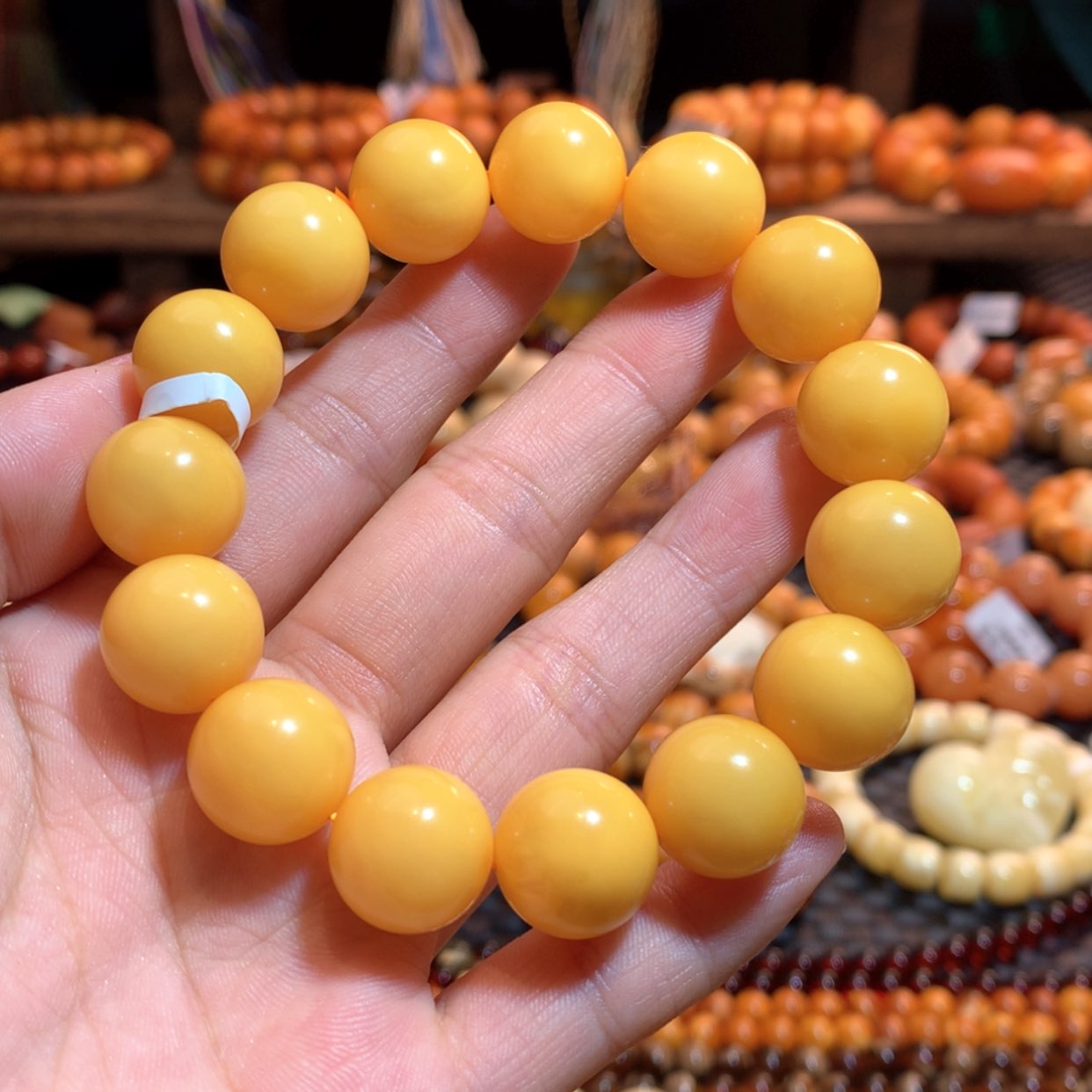 【闪购商品】手串蜜蜡未镶嵌杨**亿蜜蜡