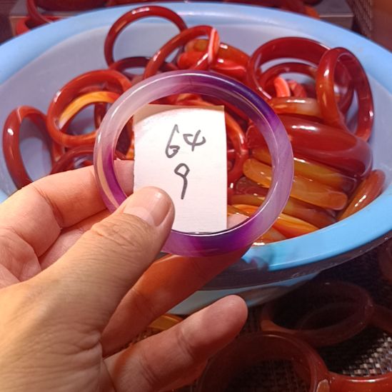 玛瑙/玉髓未镶嵌手镯