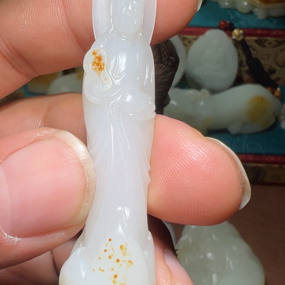 和田玉（糖玉）未镶嵌颈饰