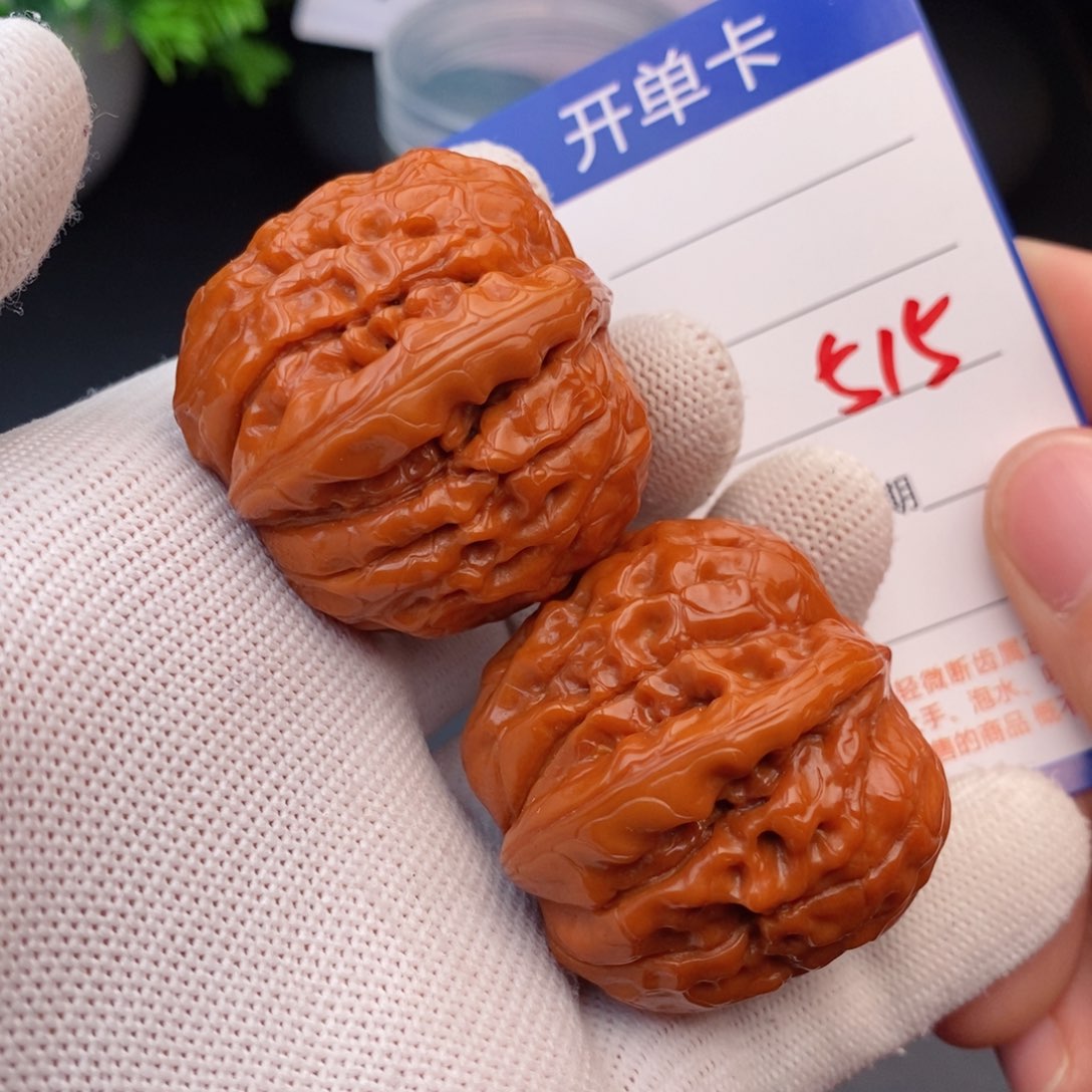 文玩核桃把件38甲骨文515