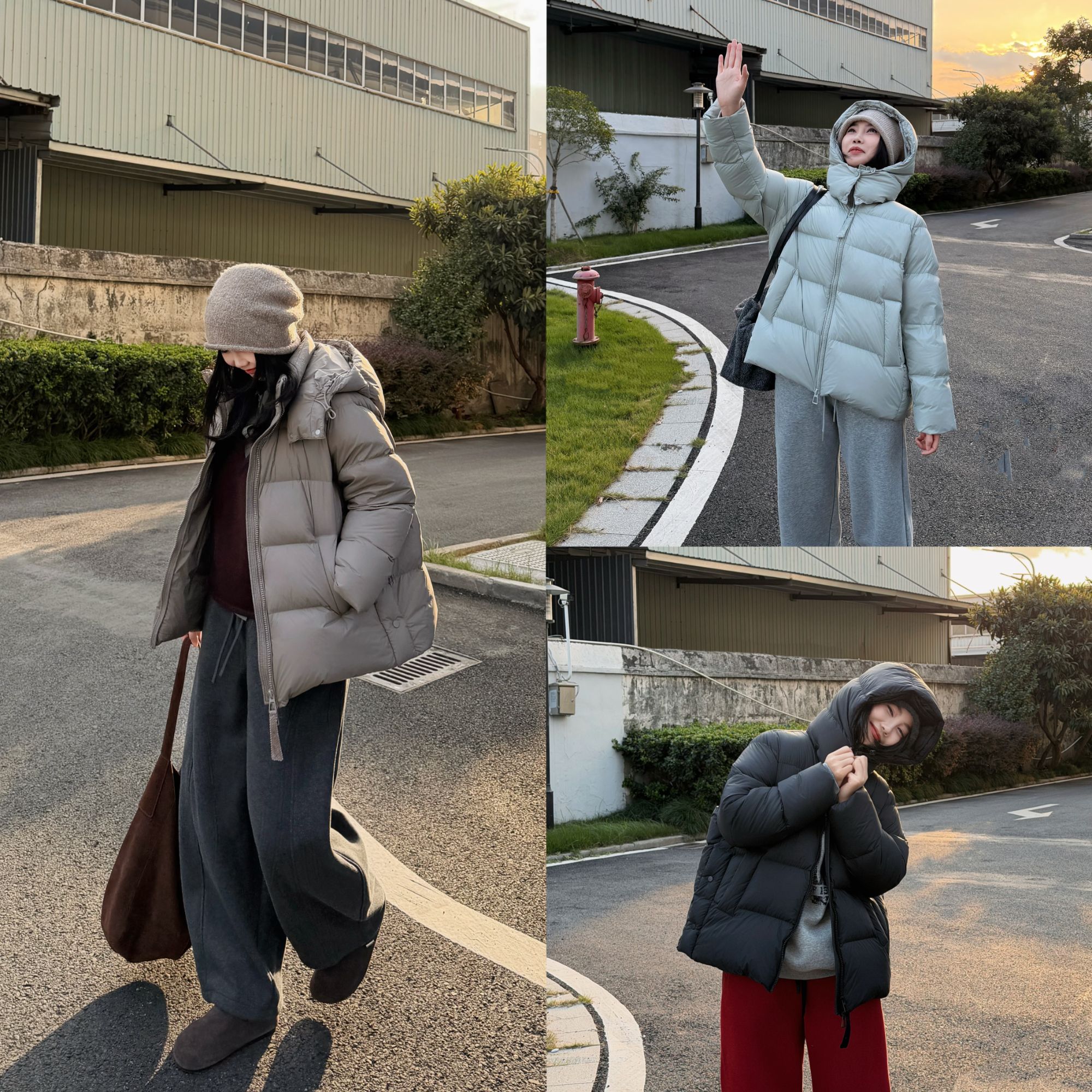 今婷【小粽子】冬季韩系气质时尚休闲百搭宽松泡芙羽绒服-J25401330