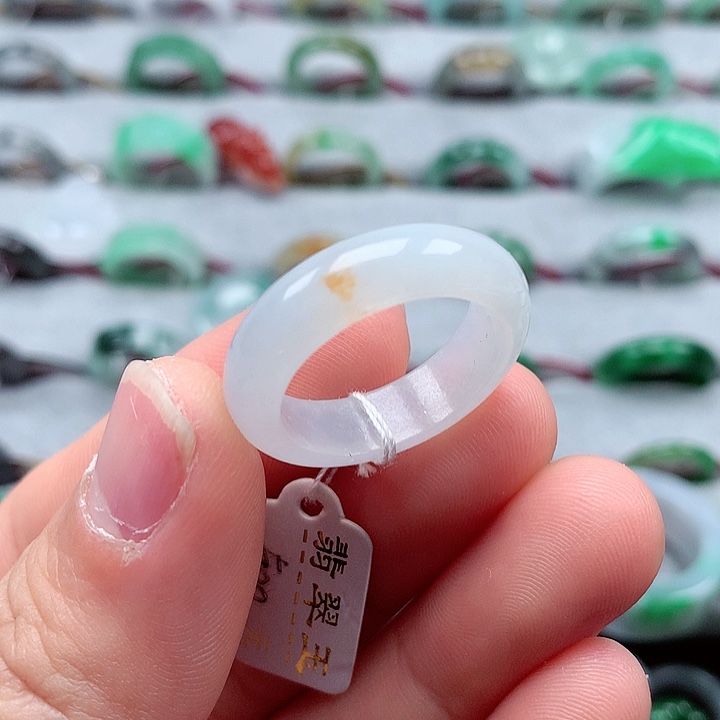 翡翠戒指未镶嵌19号