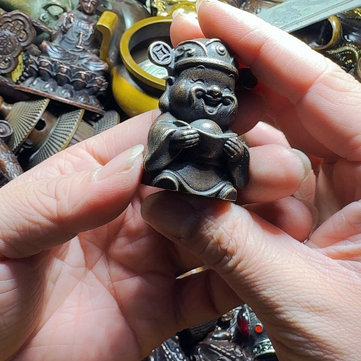 铜器摆件收收藏藏