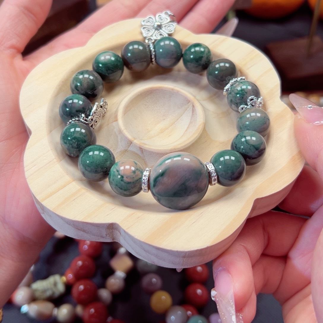 石英质玉手链未镶嵌I**?55