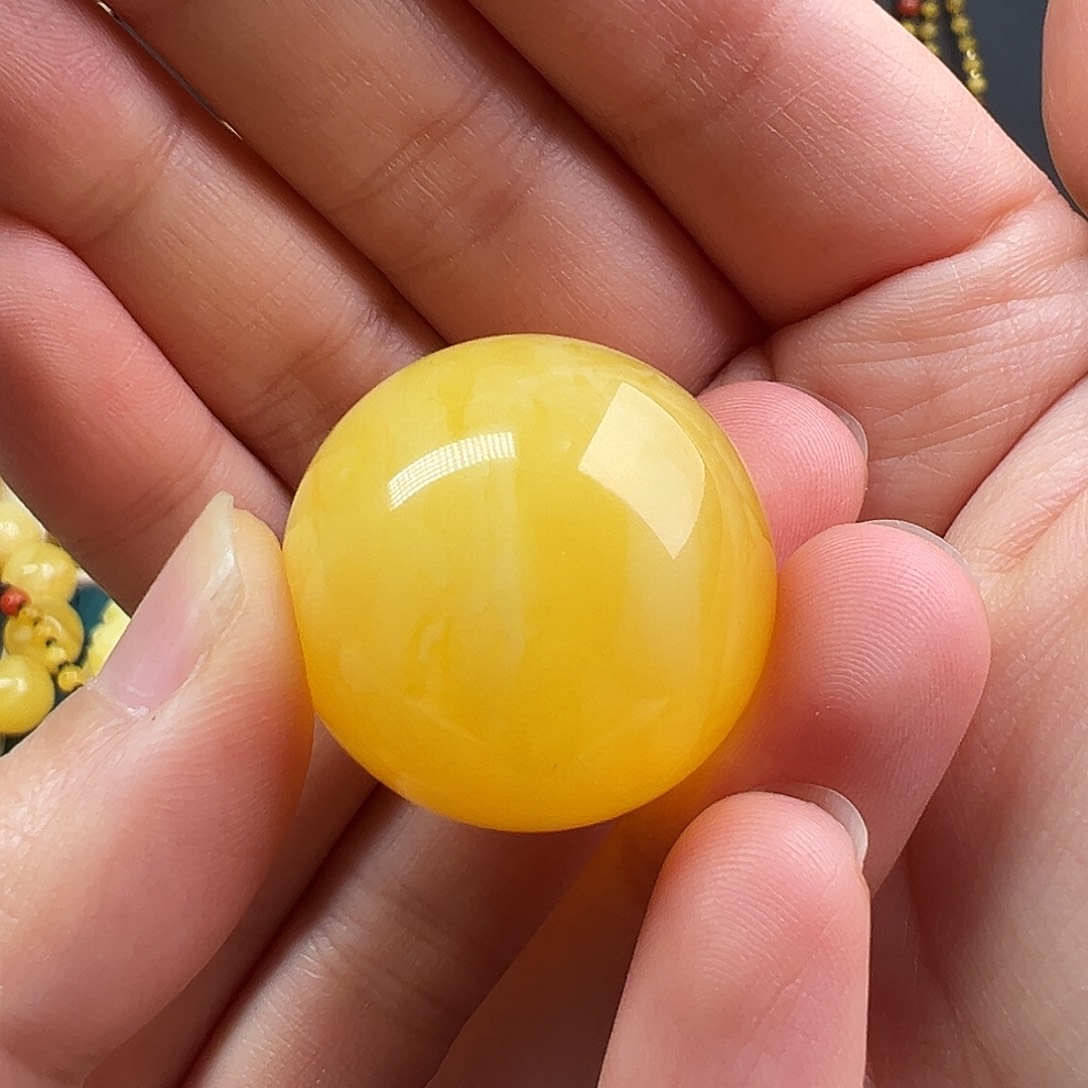 蜜蜡颈饰未镶嵌蜜蜡