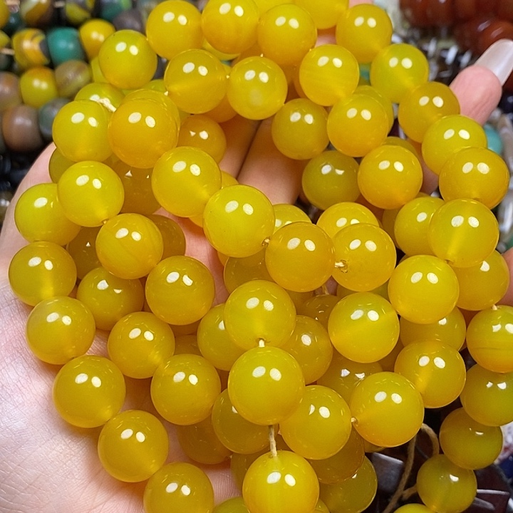 未镶嵌颈饰玛瑙/玉髓玉*