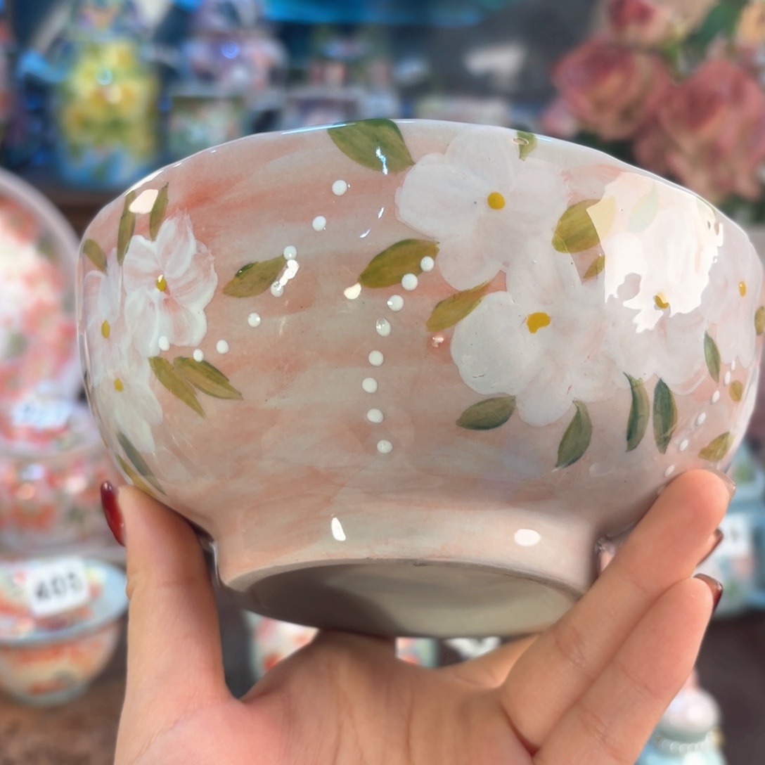 景德镇手绘高温釉下彩陶瓷茶具