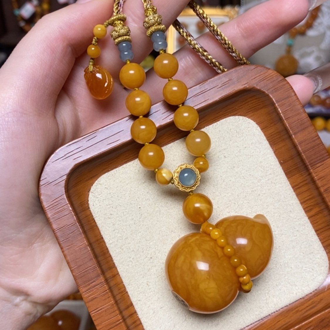 【闪购商品】手链蜜蜡未镶嵌项链