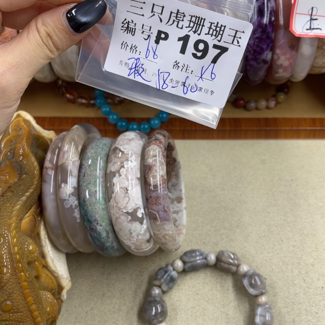 ****肉未镶嵌h硅化珊瑚（珊瑚玉）