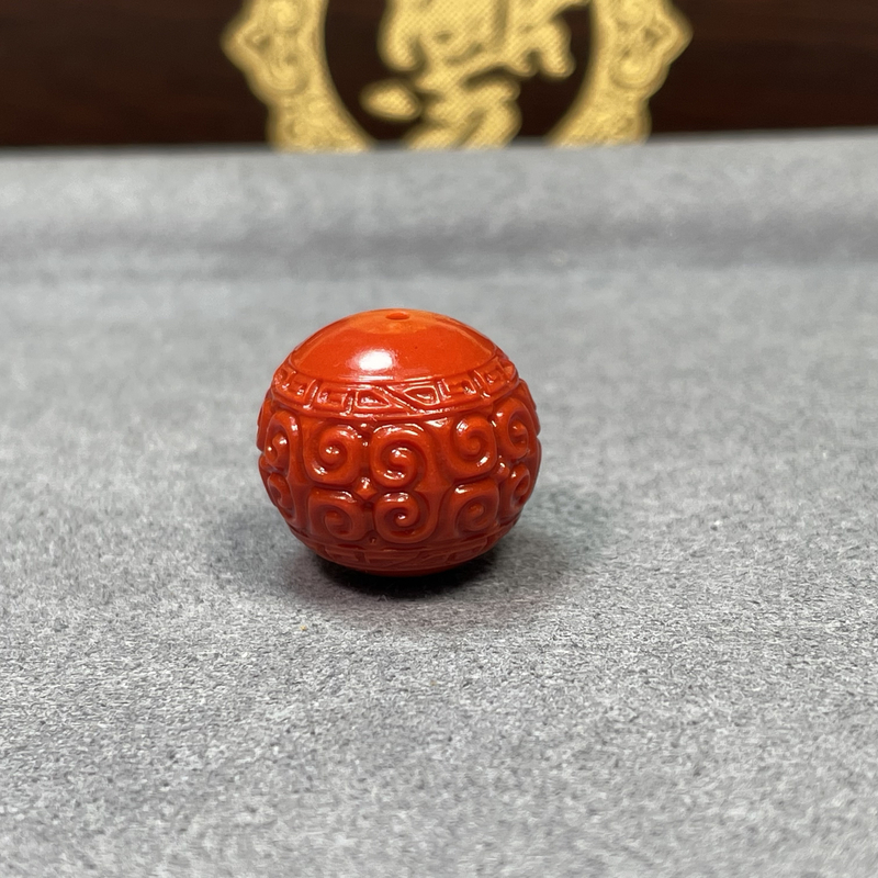 1910 精工圆珠回纹珠顶珠腰珠配珠手串配珠文玩配珠