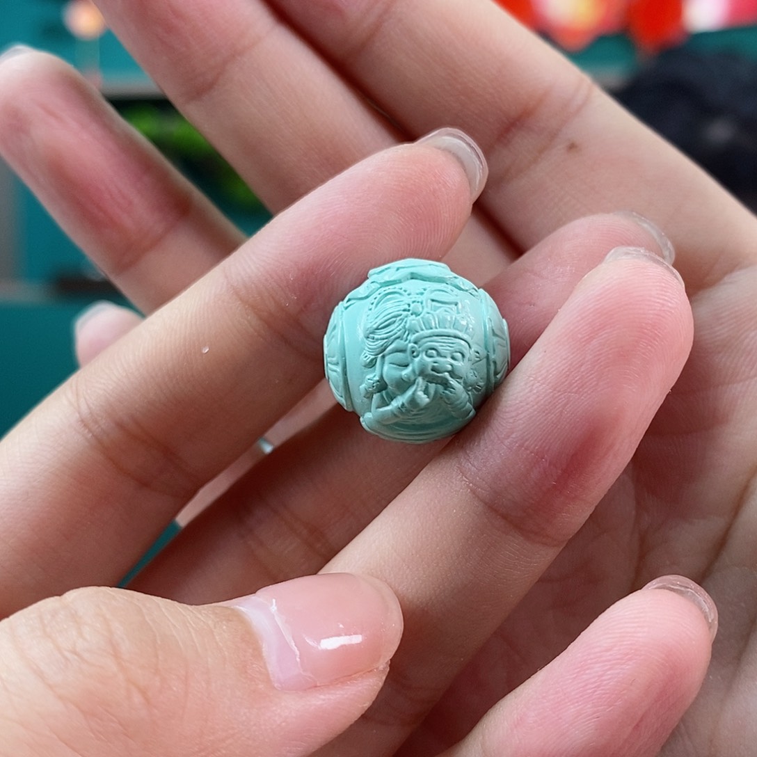 绿松石珠宝奇石未镶嵌