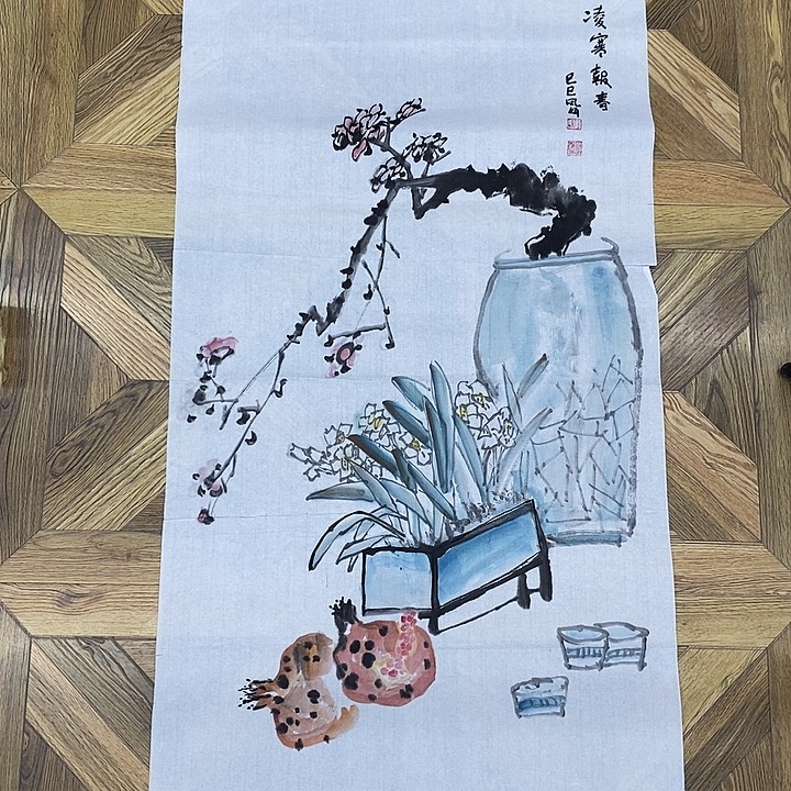 凌寒报春100*50大小