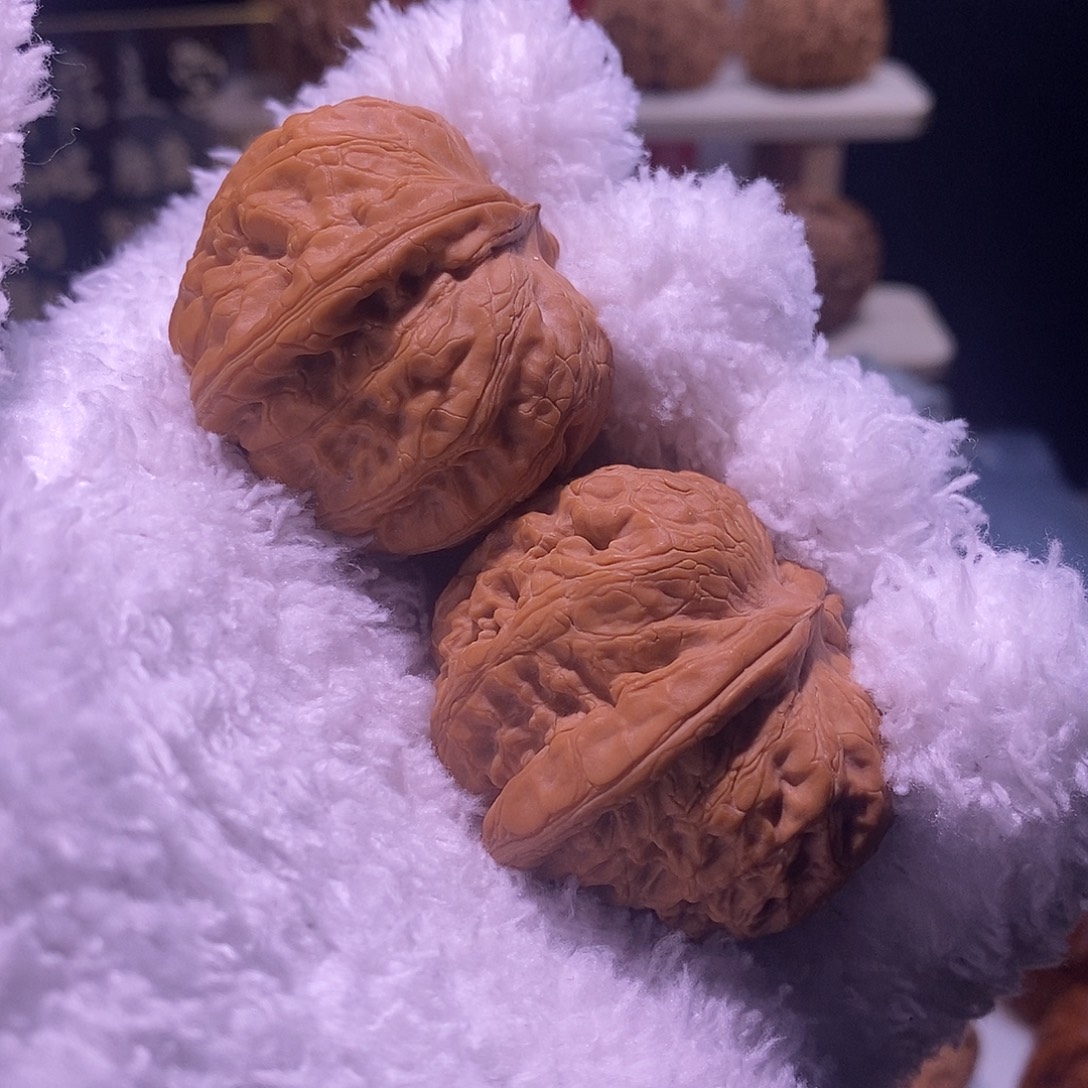 文玩核桃吊坠42全品平谷元宝