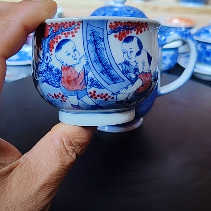 景德镇陶瓷茶具套装杯