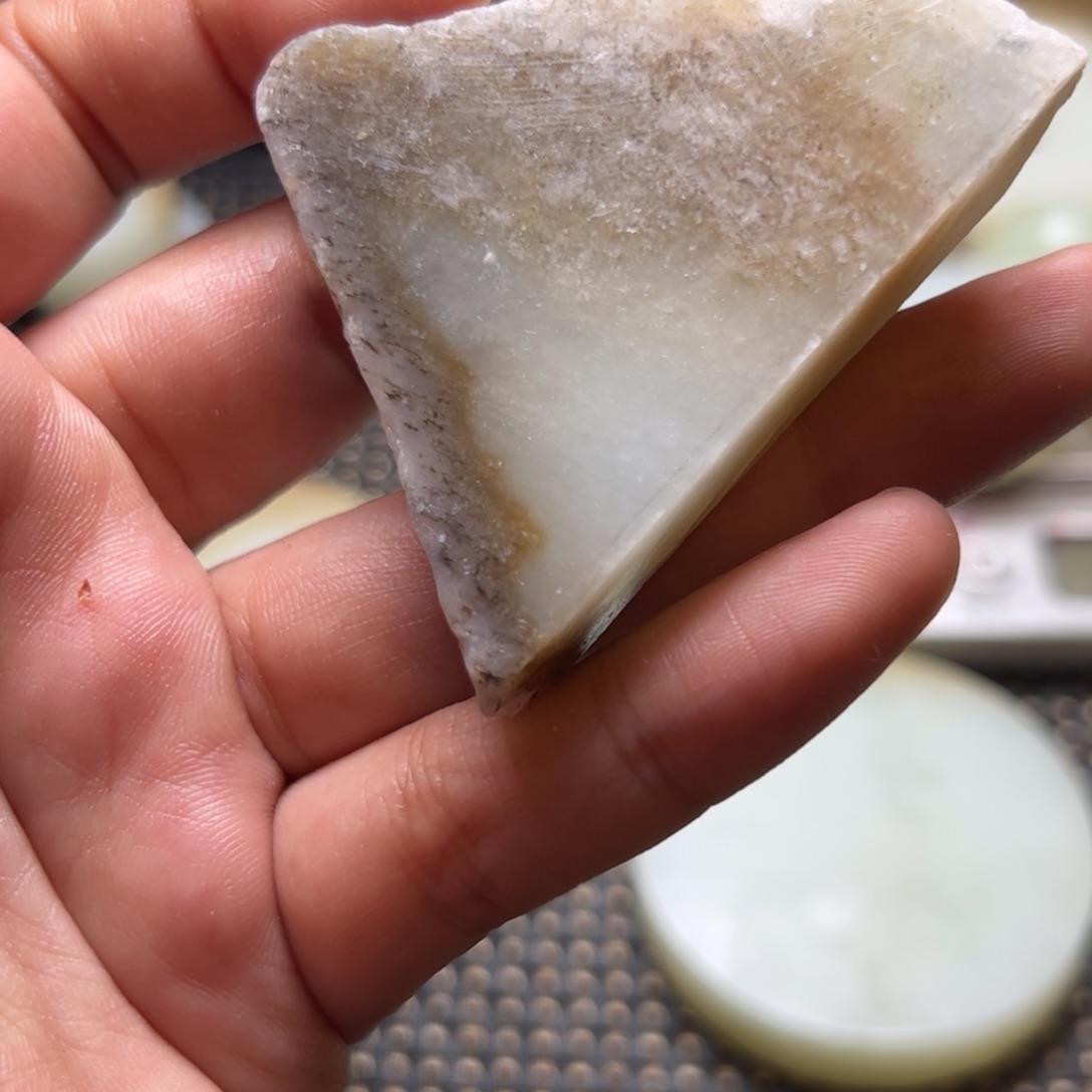 和田玉未镶嵌项链