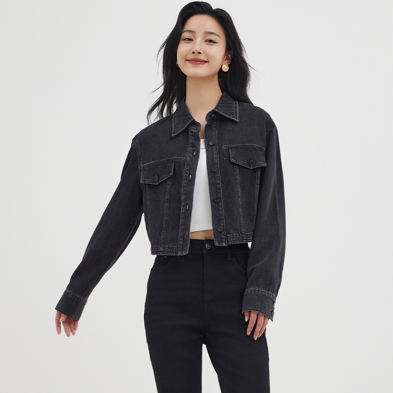 【尚雅】佳人苑外套秋季新款J433391