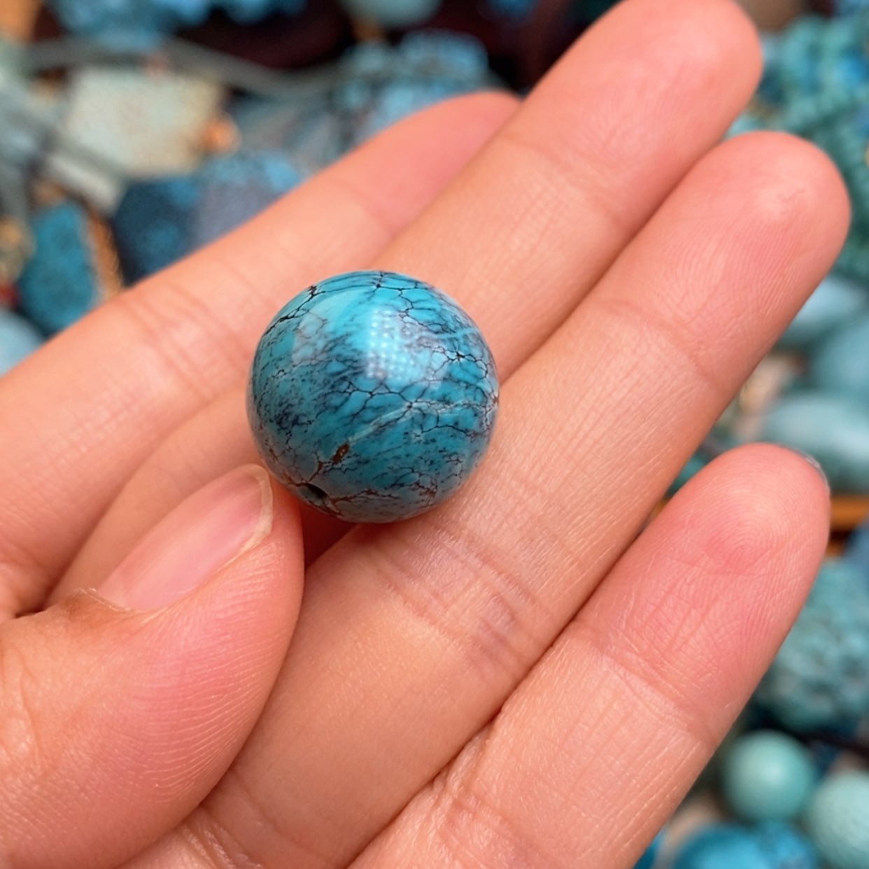 【闪购商品】绿松石珠宝半成品未镶嵌