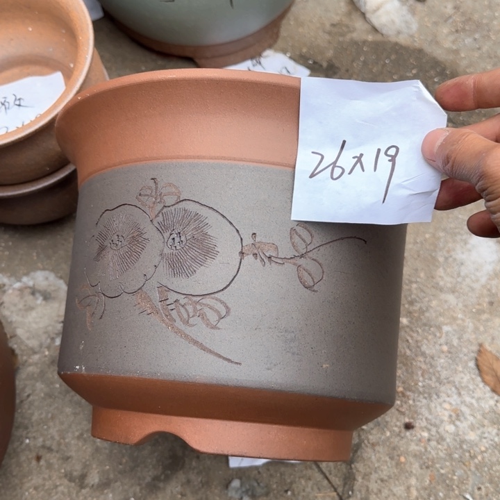 紫砂花盆特价清仓