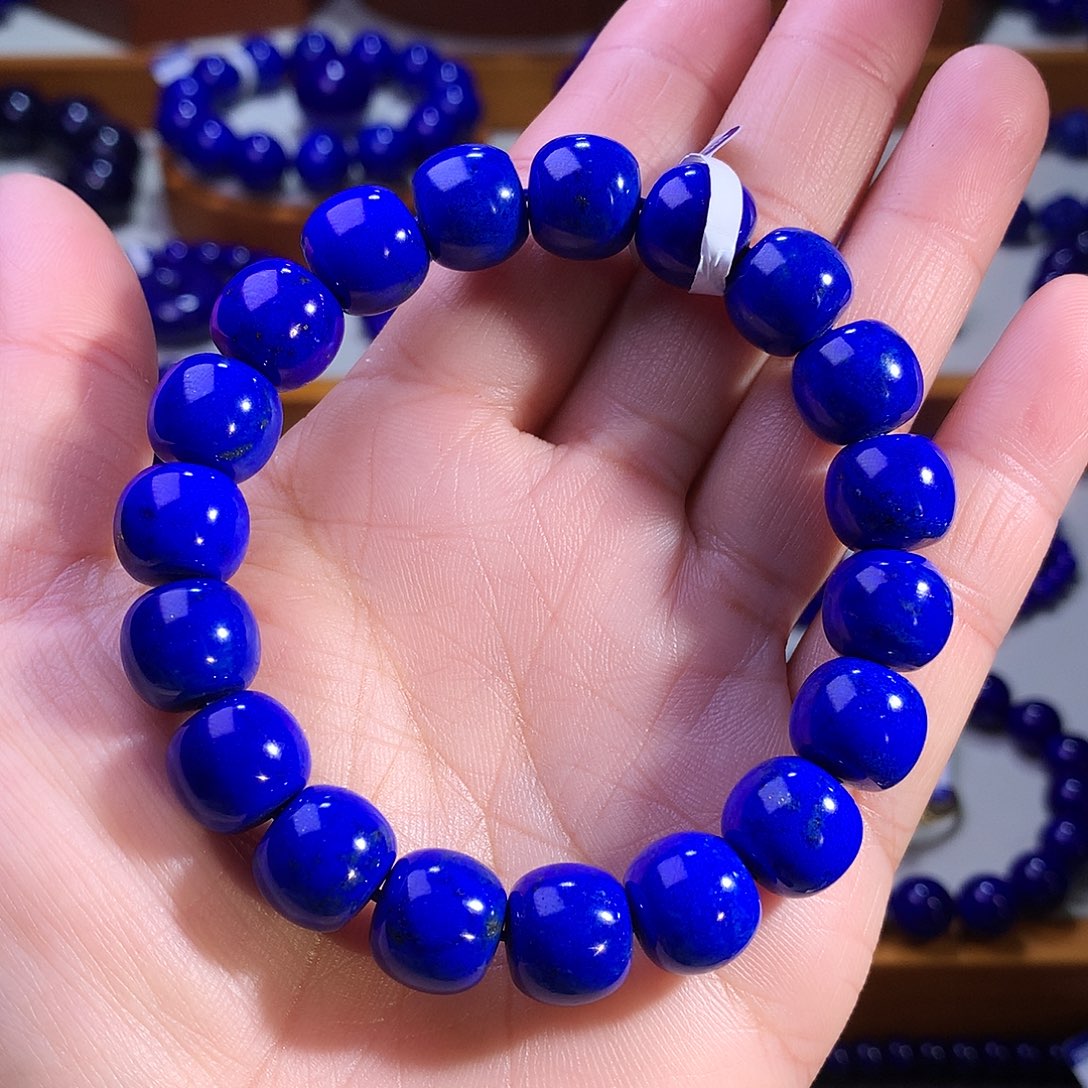 青金石未镶嵌手串11m天花板克莱因蓝精工老型3865