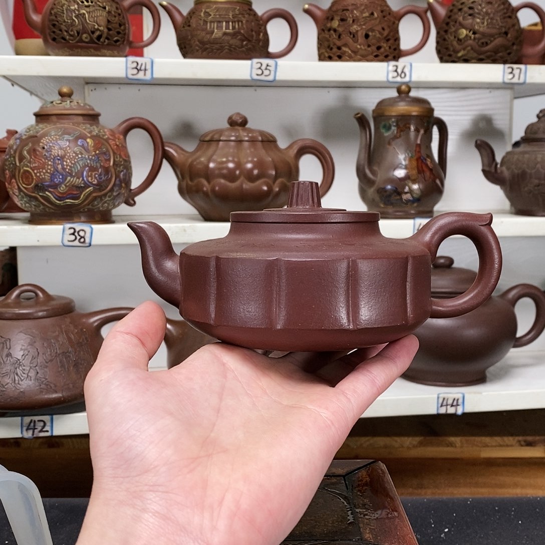 紫砂茶壶全手工制作