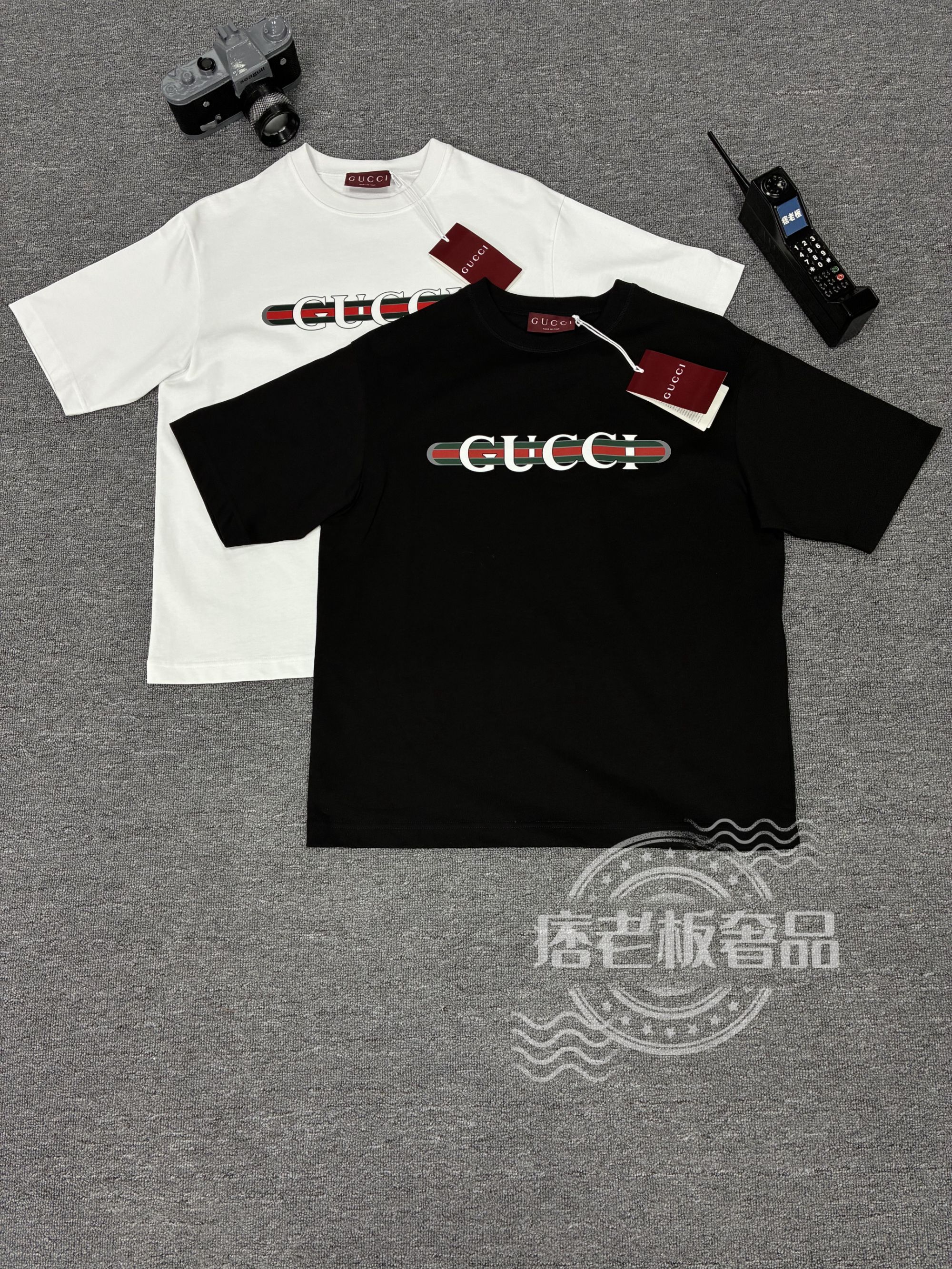 未拆封 GUCCI/古驰 串标短袖经典2色