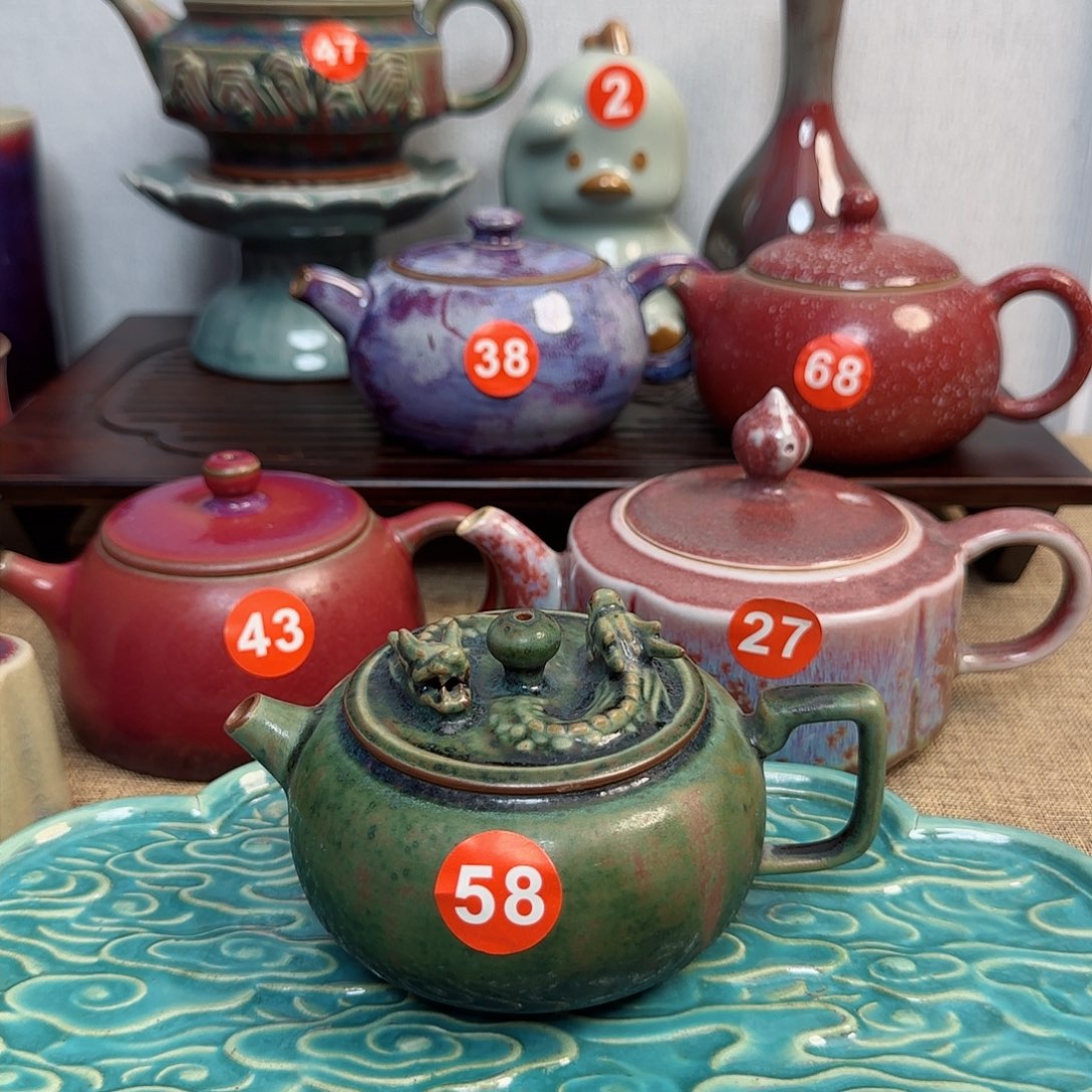 垕瓷甄选双龙戏珠