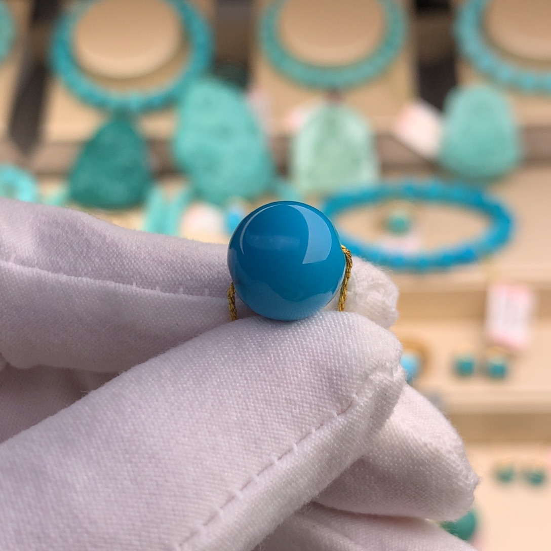 绿松石珠宝奇石未镶嵌11.3