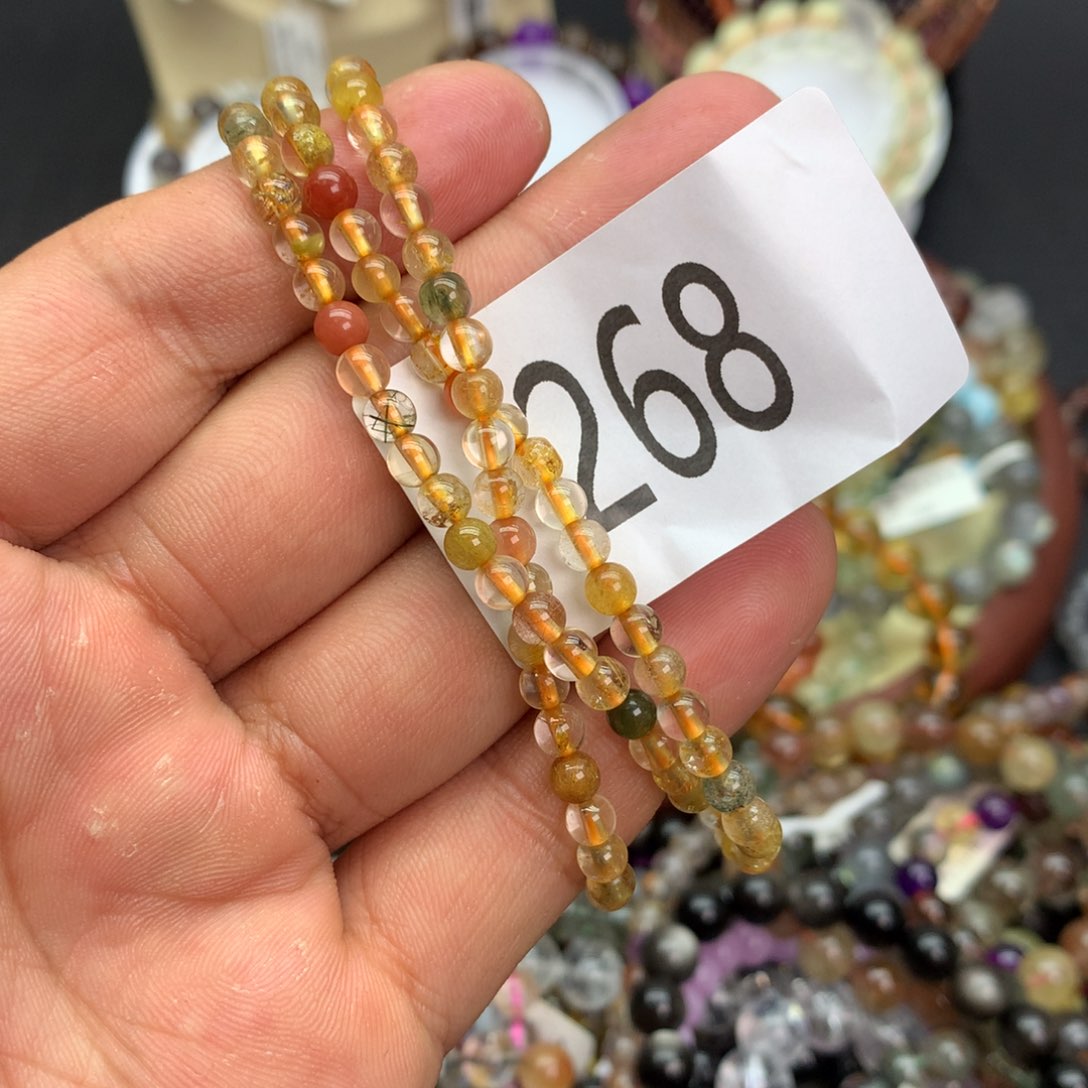 【闪购商品】水晶手绳未镶嵌手链