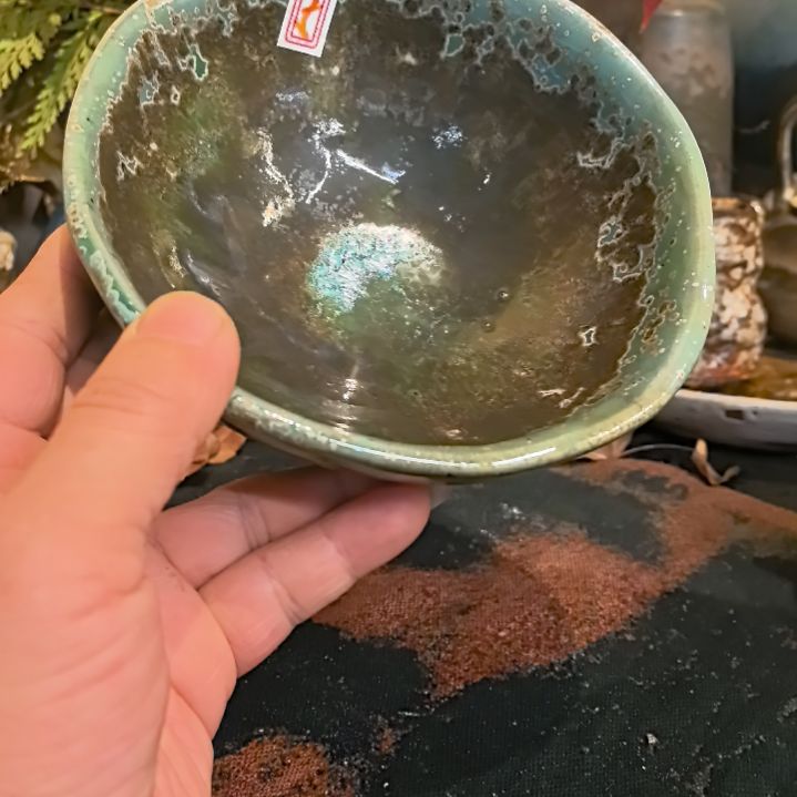 摆件陶手工高温原矿窑变新品福利