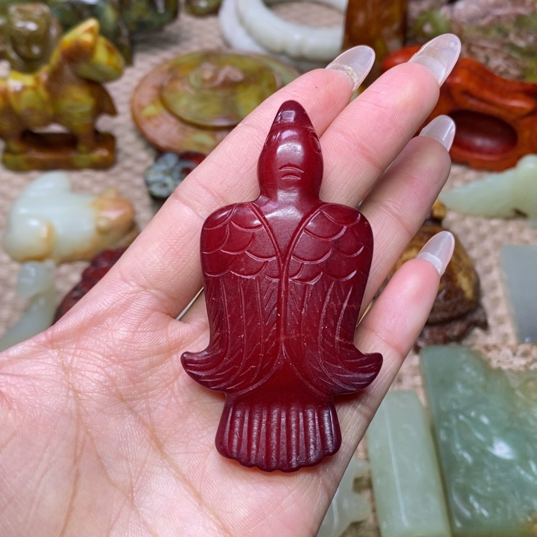 白玉菩提吊坠白玉菩提白玉菩提摆件