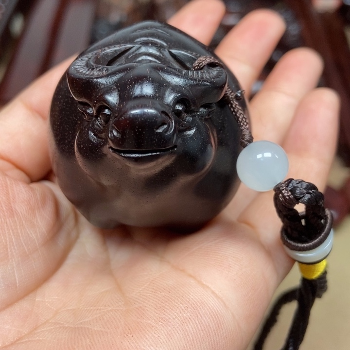 檀香紫檀（小叶紫檀）懒***字印度小叶紫檀