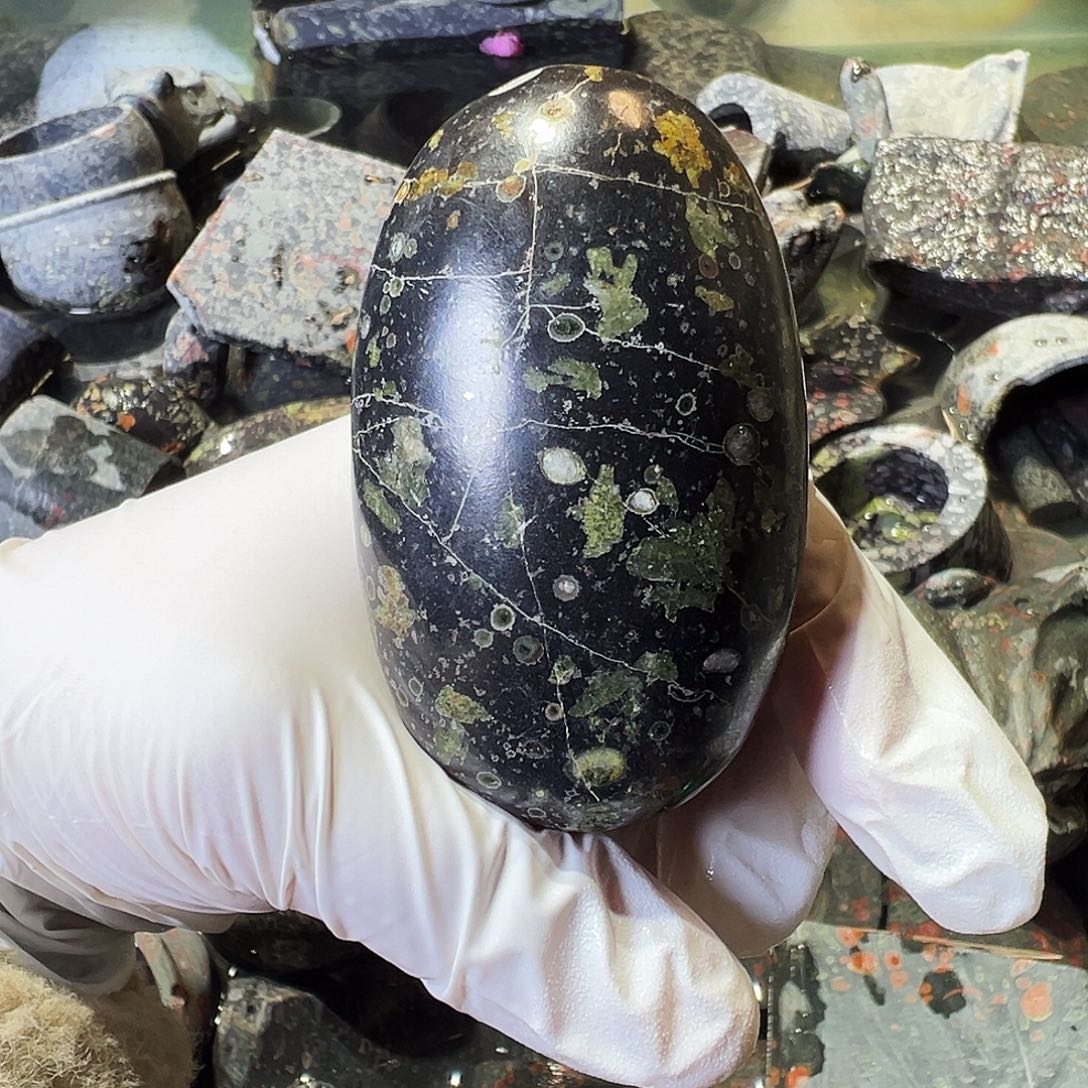 梅花玉鱼缸石茶周边不退不换微瑕