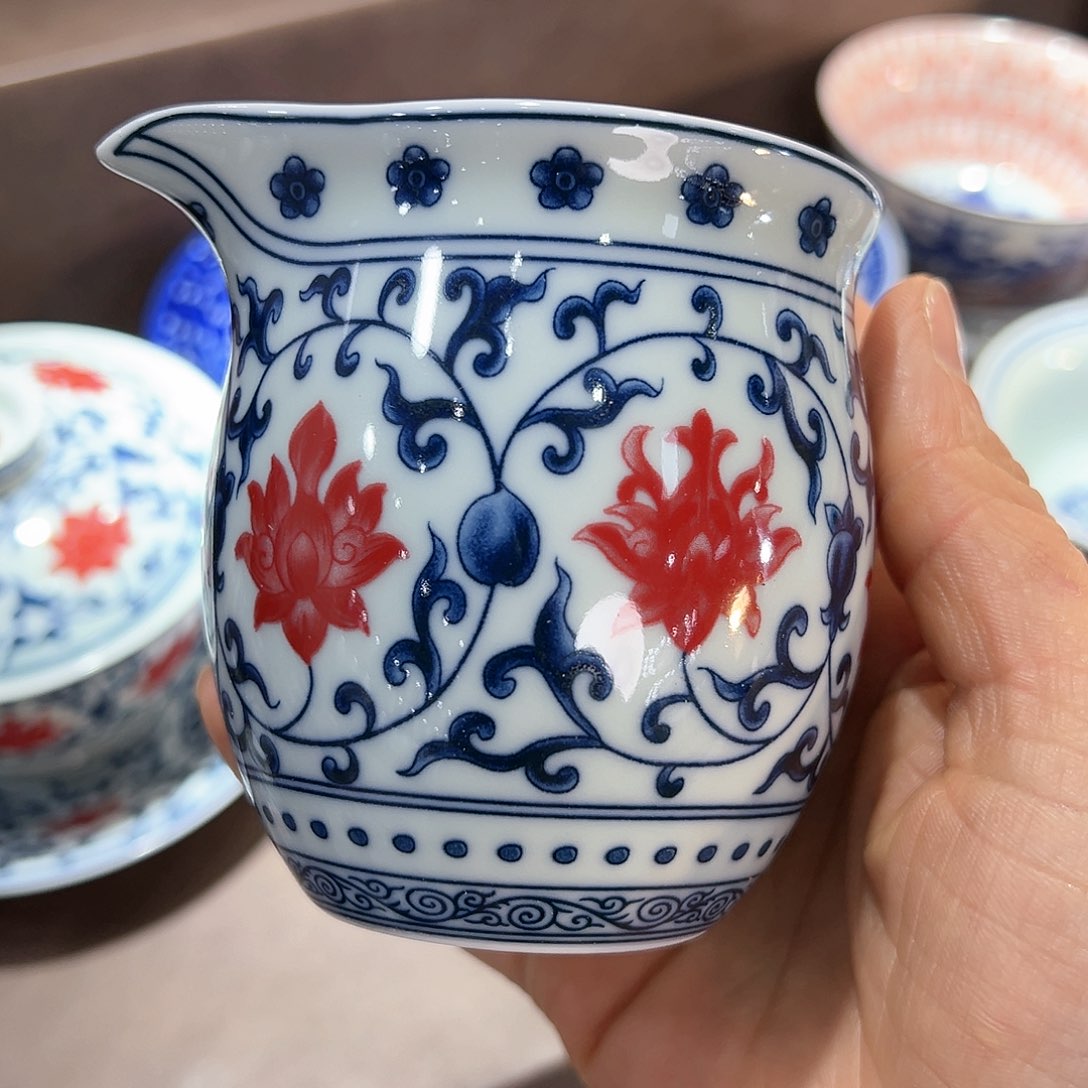 盖碗全场七景德镇景德镇景德镇陶瓷厂