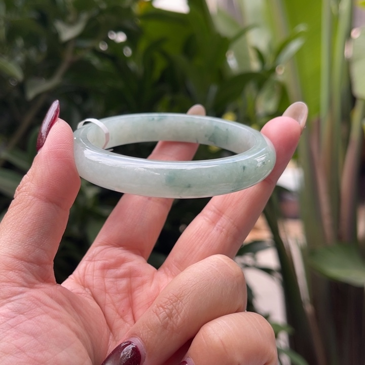 【闪购商品】翡翠手镯未镶嵌58正圈