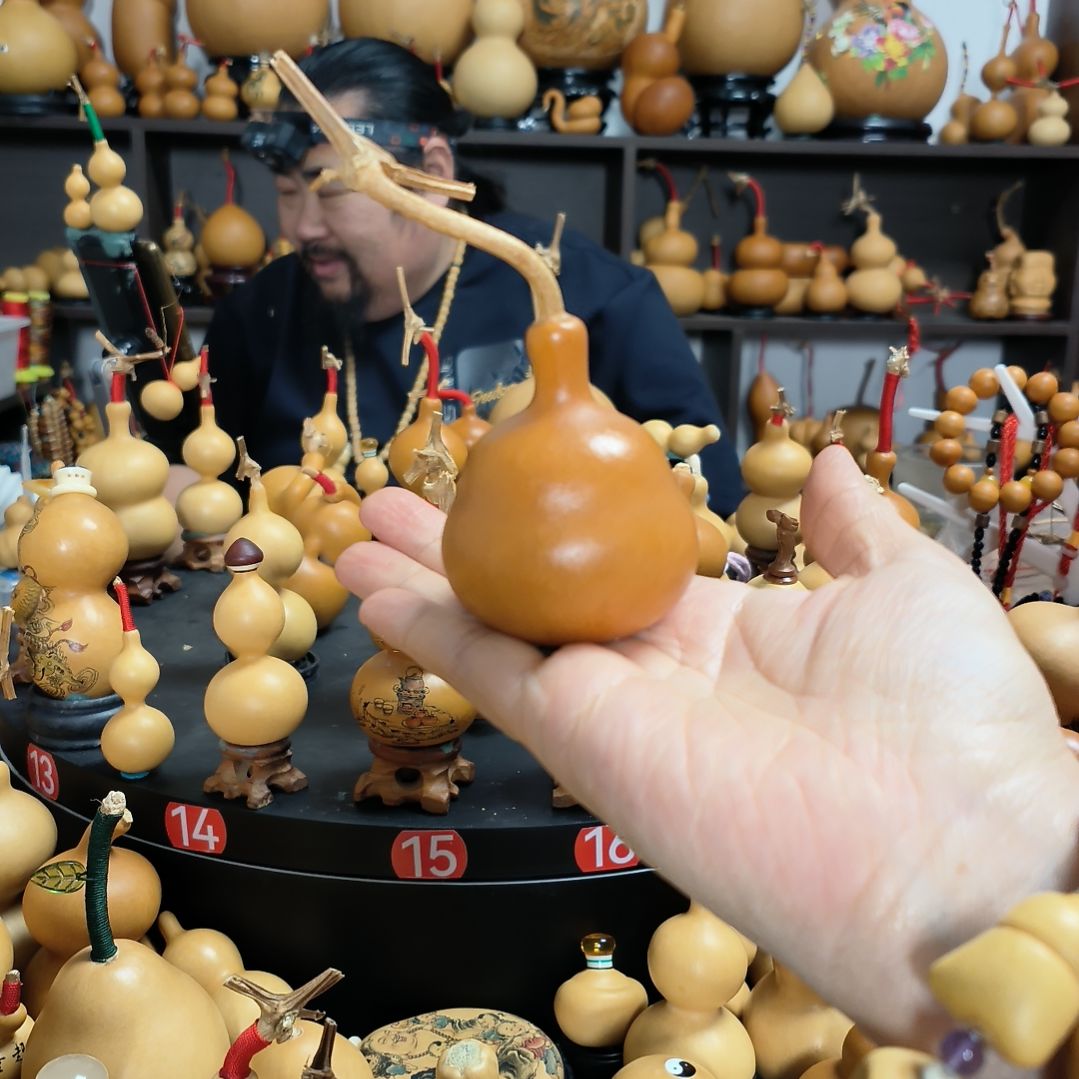 林****葫芦福禄双全手把件