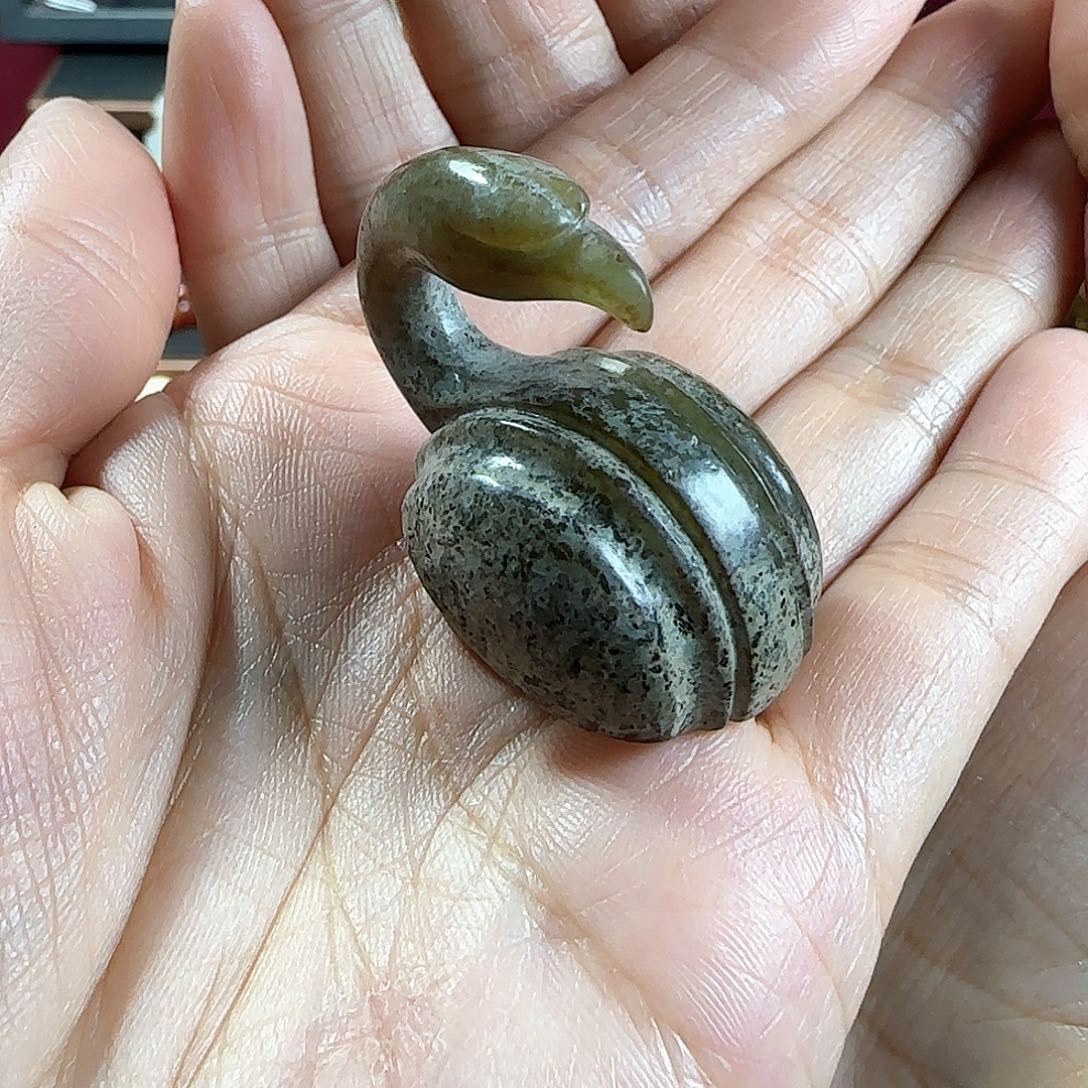 和田玉（糖玉）挂件未镶嵌