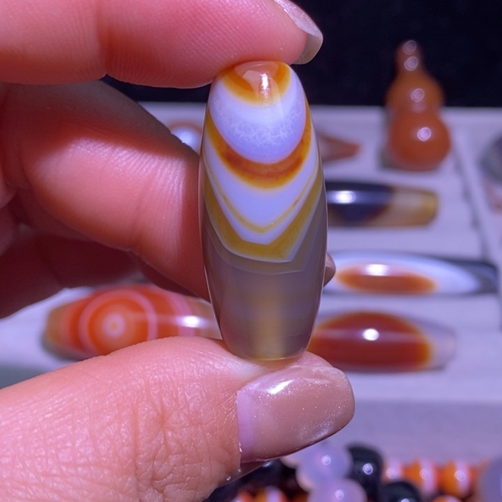 玛瑙/玉髓未镶嵌颈饰