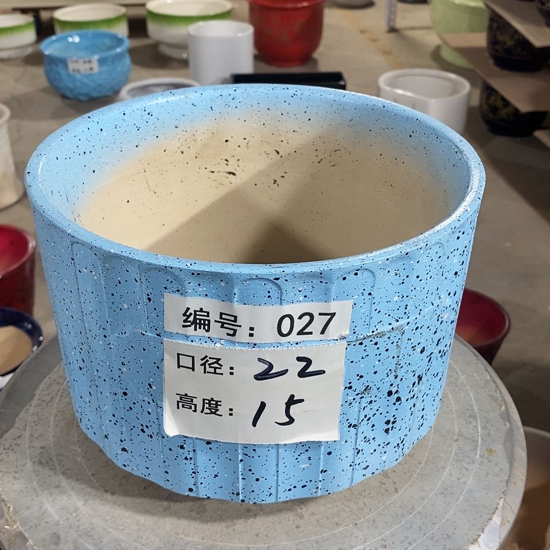 【闪购商品】陶瓷微瑕花盆-027-1个兰