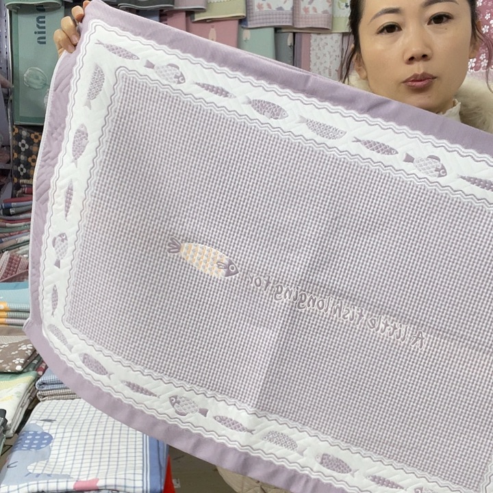 棉特价促销紫色小鱼