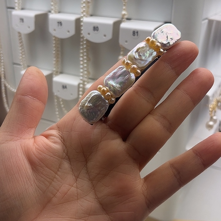 发饰未镶嵌淡水珍珠