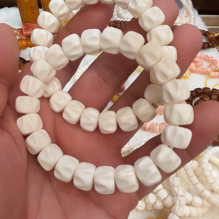 超***我鹿骨手串/手链鹿骨卡12百香子两条