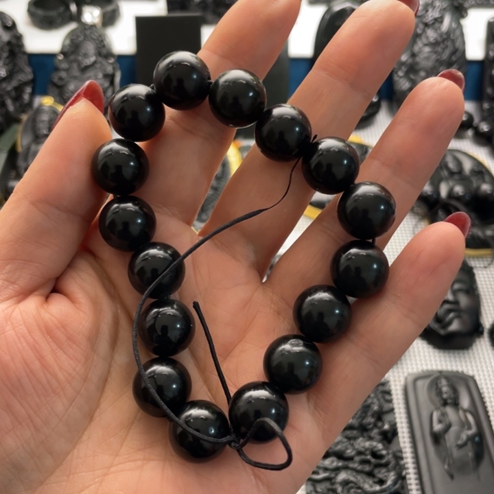 蛇纹石玉手串未镶嵌F****e