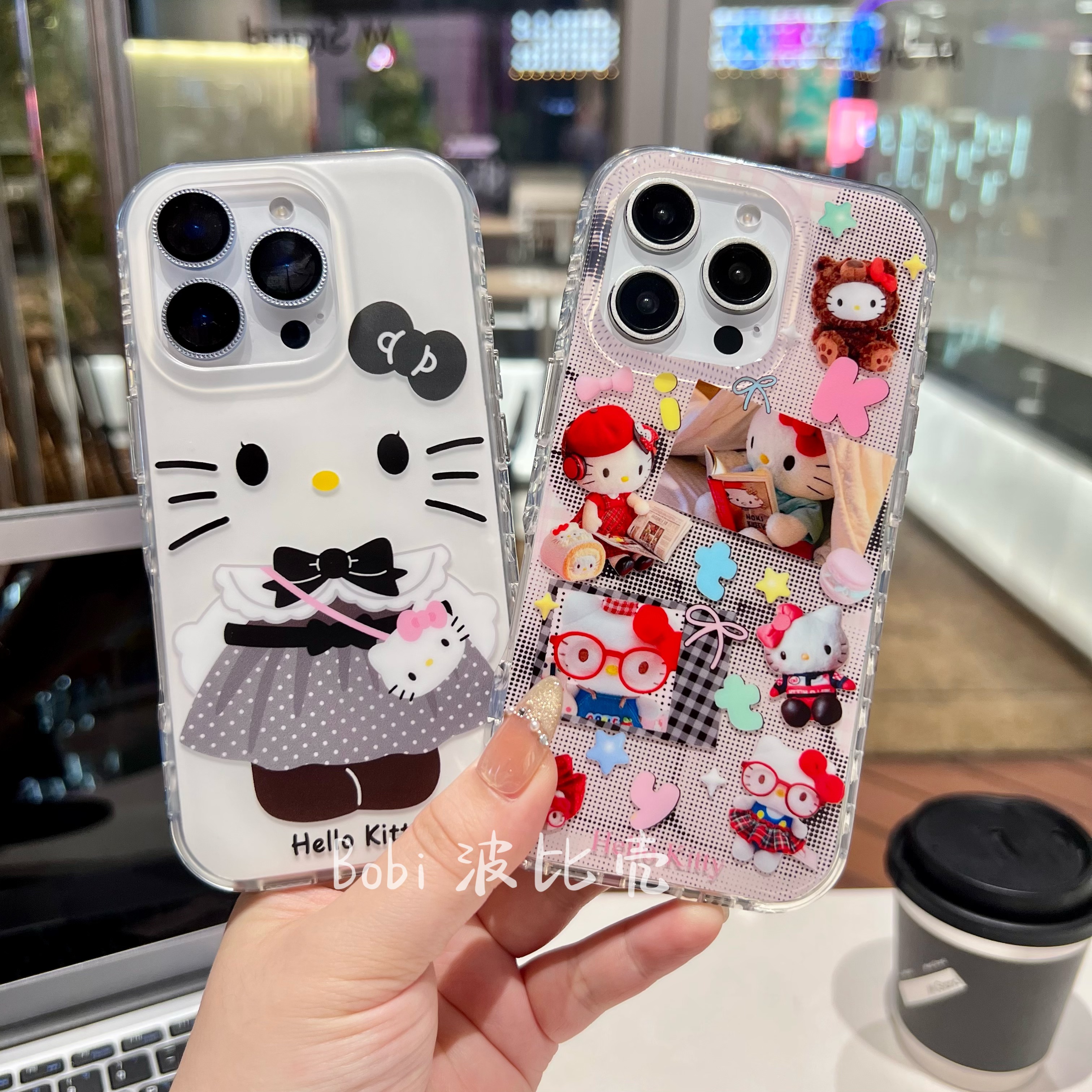 可爱创意像素风卡通磨砂气囊适用于苹果手机壳iphone16pro全包/15