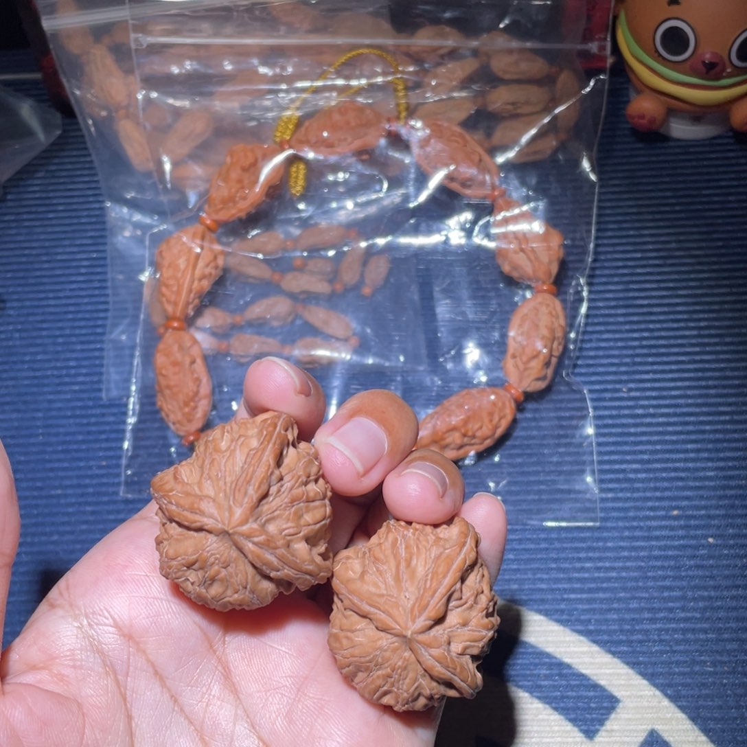 文玩核桃吊坠全品三棱35