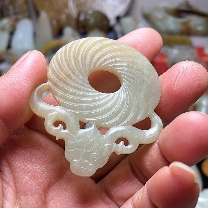 和田玉挂件未镶嵌