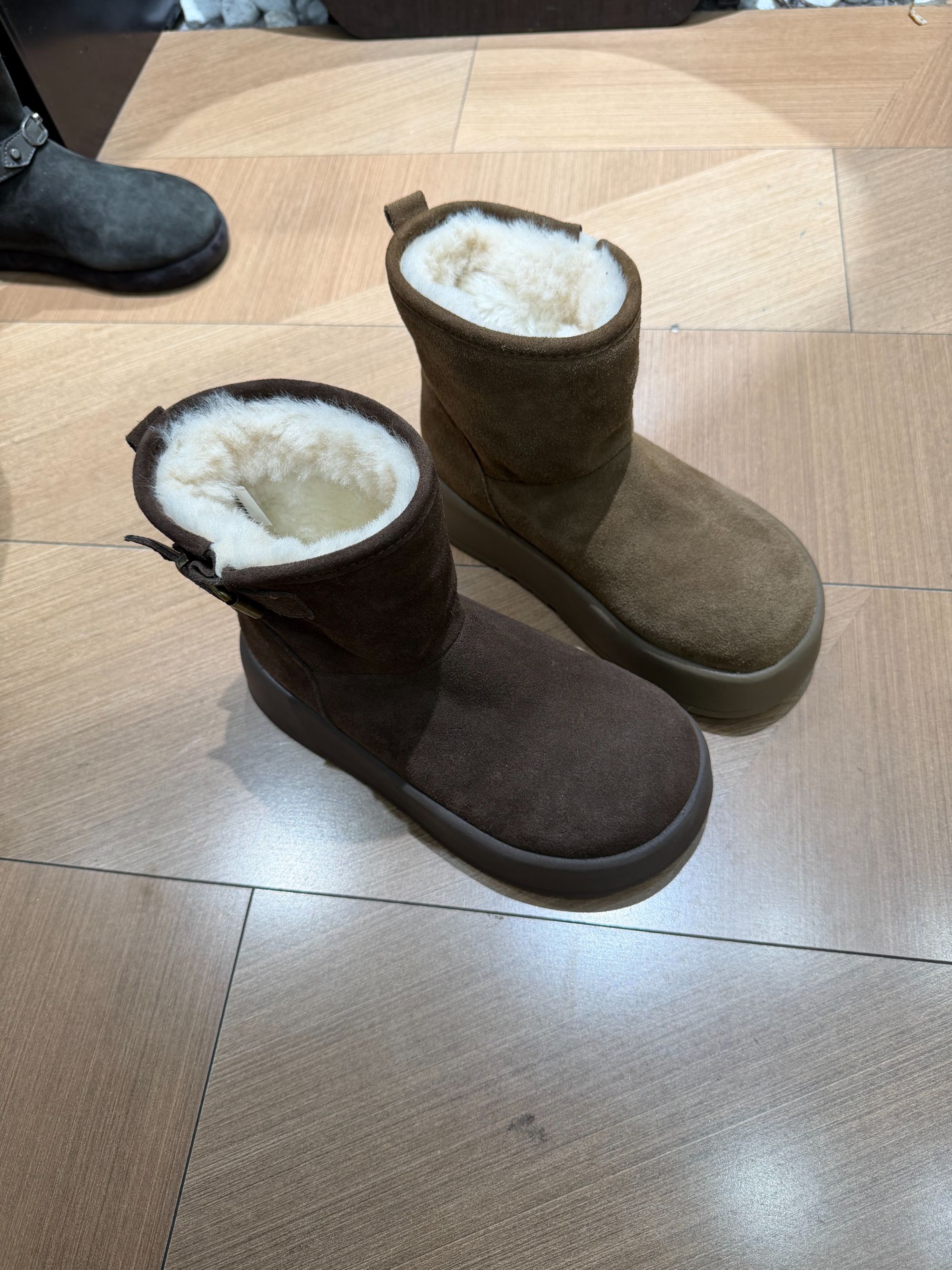 小苏家女鞋大麦家雪地靴3710