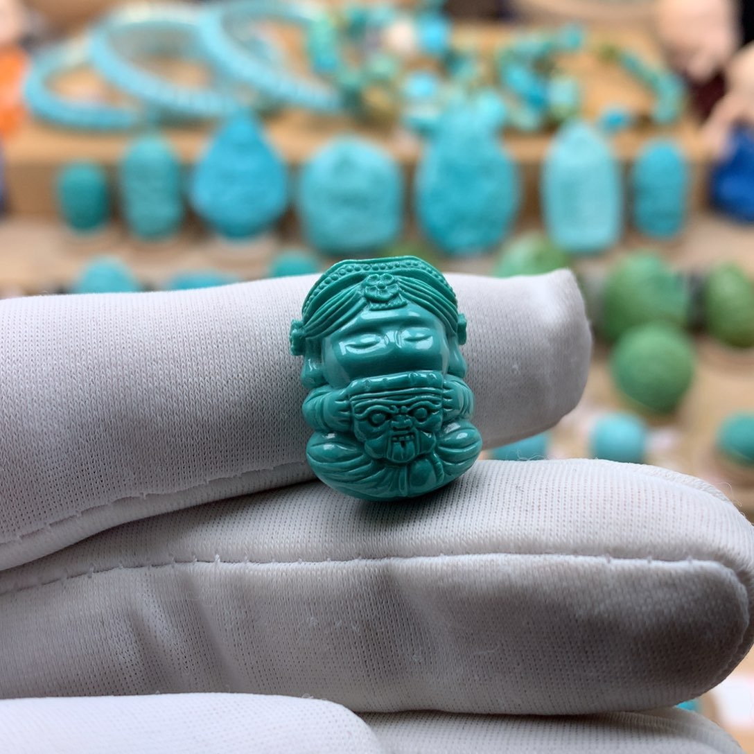 绿松石珠宝奇石未镶嵌