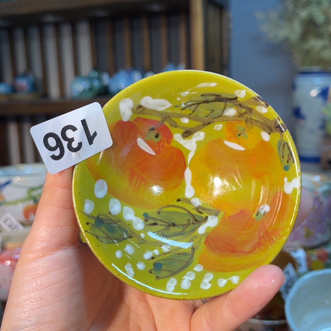 杯素浅陶瓷手工手绘